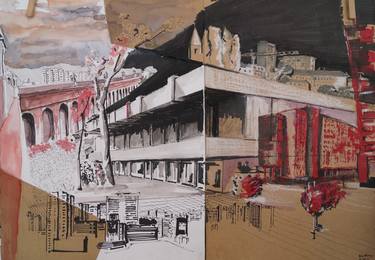 Print of Documentary Architecture Collage by Nils Pötting