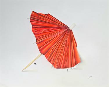 Cocktail Umbrella: Red thumb