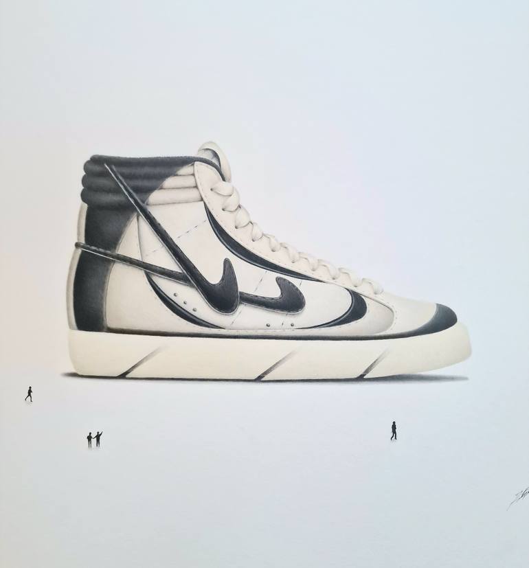 Original Minimalism Pop Culture/Celebrity Drawing by Daniel Shipton