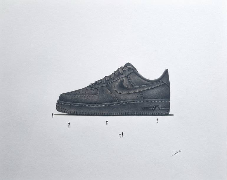 Drawing on air force ones online