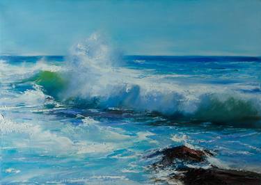 Original Seascape Painting by Olesya Filatova