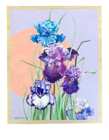 Original Fine Art Floral Paintings by Guy Boster