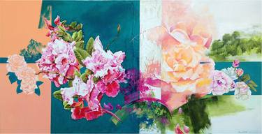 Original Conceptual Floral Paintings by Guy Boster