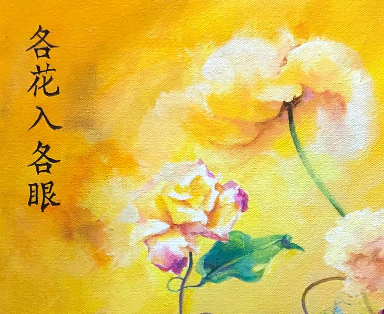 Original Realism Floral Painting by Guy Boster