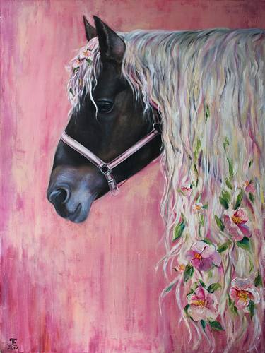 Original Horse Paintings by Katerina Petrovskaya