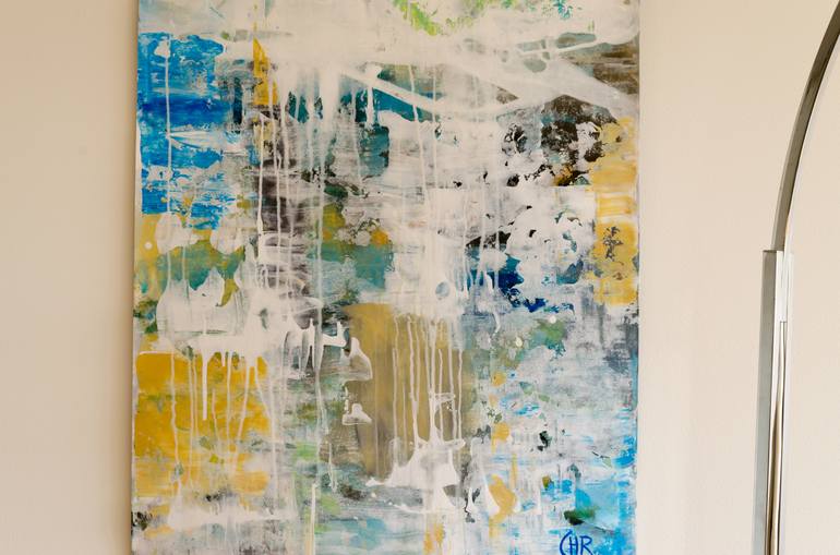 Original Abstract Expressionism Abstract Painting by Christian Christensen