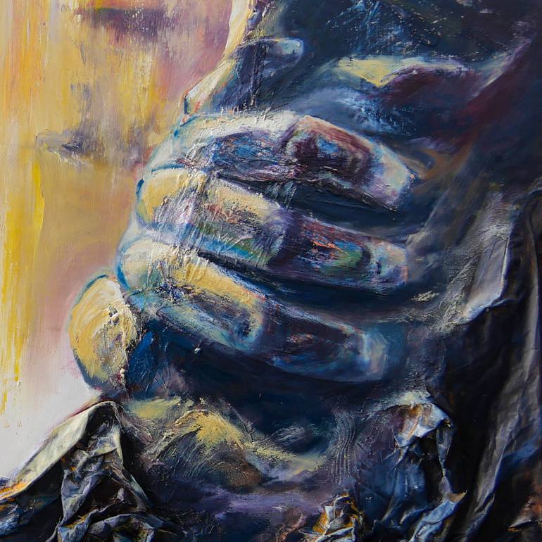 Original Surrealism Landscape Painting by Auriane Phillippon