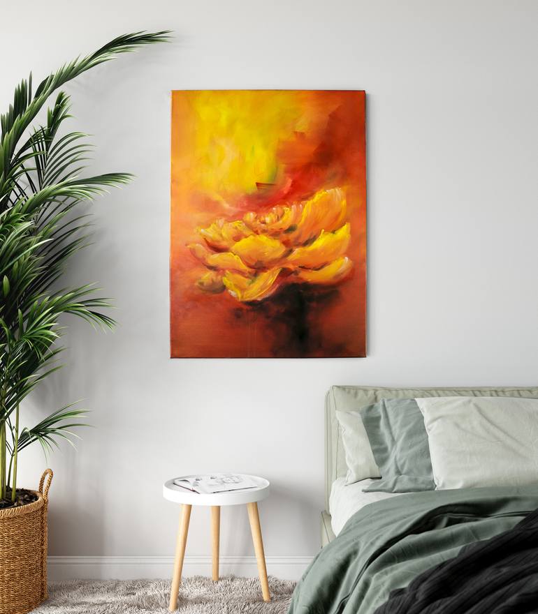 Original Floral Painting by Auriane Phillippon