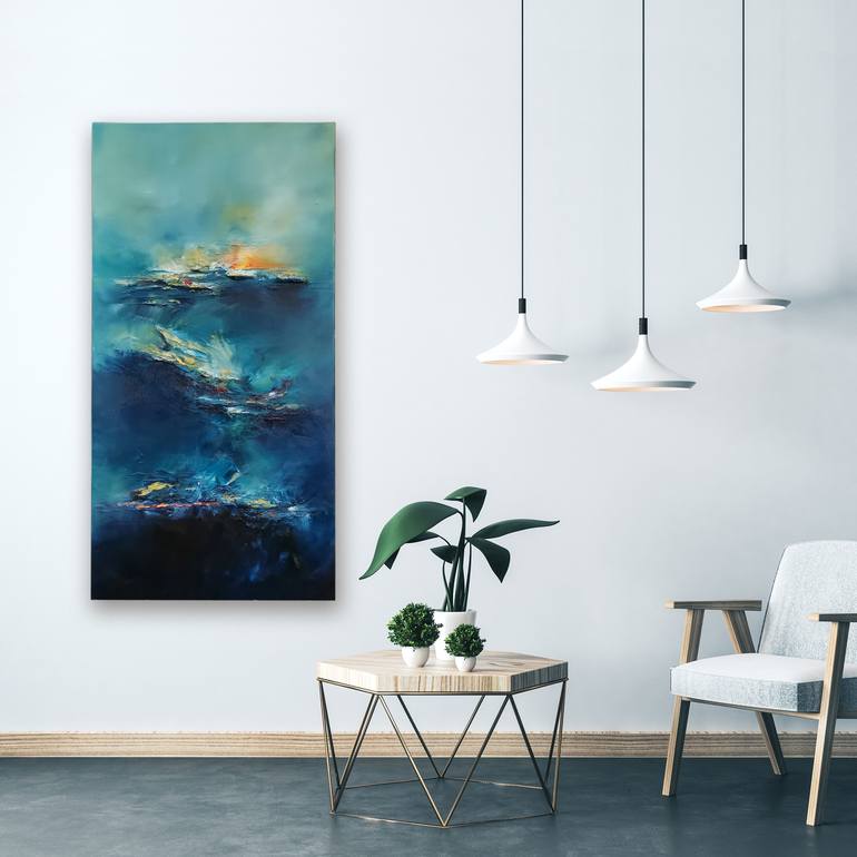 Original Abstract Painting by Auriane Phillippon