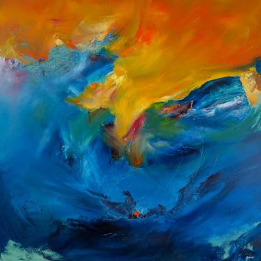 Original Abstract Expressionism Abstract Paintings by Auriane Phillippon