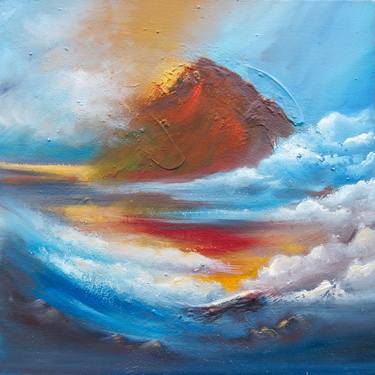 Original Abstract Landscape Paintings by Auriane Phillippon