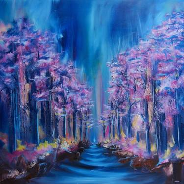 Original Expressionism Landscape Paintings by Auriane Phillippon