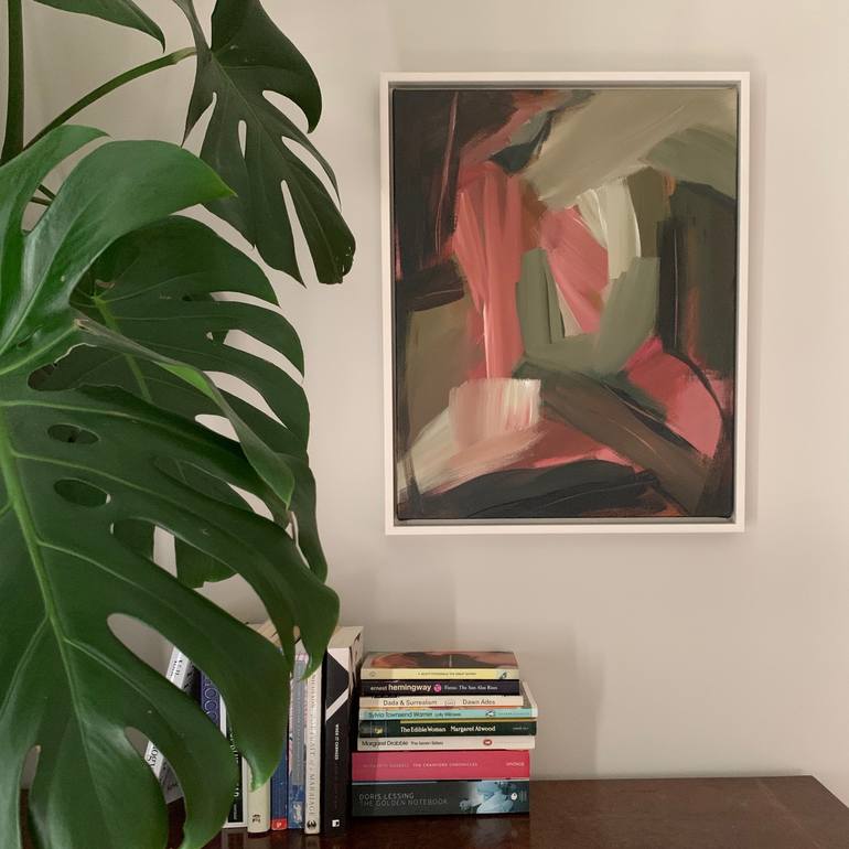Original Abstract Expressionism Abstract Painting by Carrie Jean Goldsmith