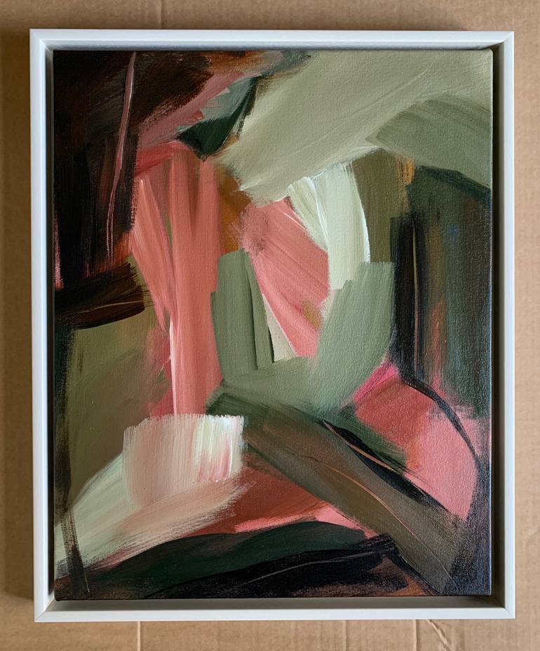 Original Abstract Expressionism Abstract Painting by Carrie Jean Goldsmith