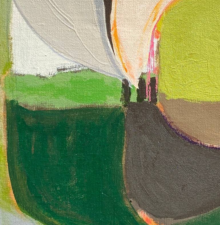 Original Abstract Landscape Painting by Lynda Keeler