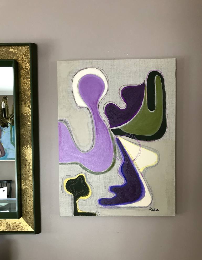 Original Modern Abstract Painting by Lynda Keeler