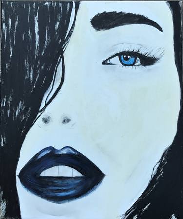 Print of Pop Art Women Paintings by Ann Alex