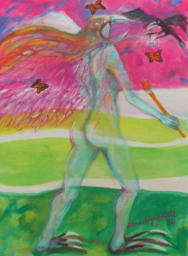 Print of Conceptual Erotic Paintings by Daniel Gutierrez