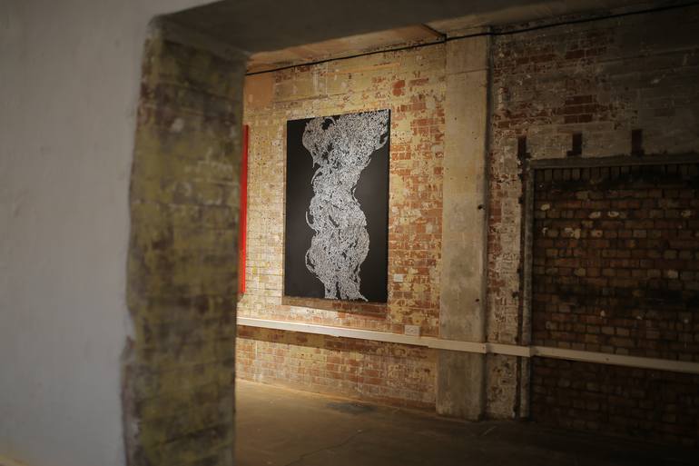 Original Illustration Abstract Painting by Minju Kim
