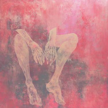 Original Abstract Body Paintings by Minju Kim