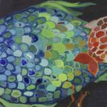 Blue fish by Maja B Šolak