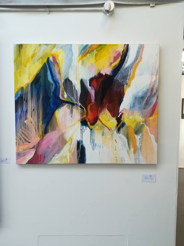 Original Abstract Expressionism Abstract Painting by Lucianna Whittle
