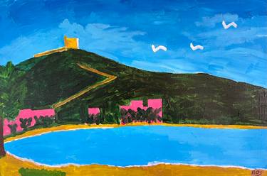 Original Contemporary Beach Painting by Alastair Smith