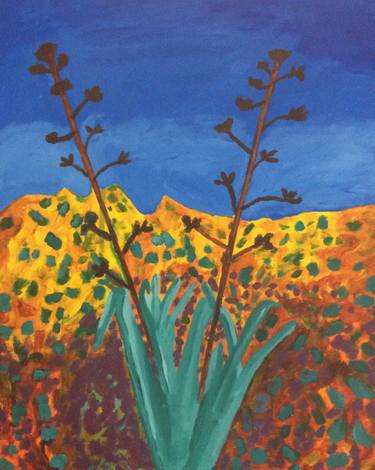Original Impressionism Botanic Paintings by Alastair Smith