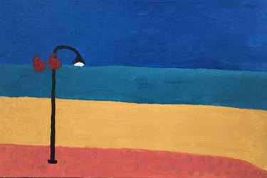 Original Expressionism Beach Paintings by Alastair Smith