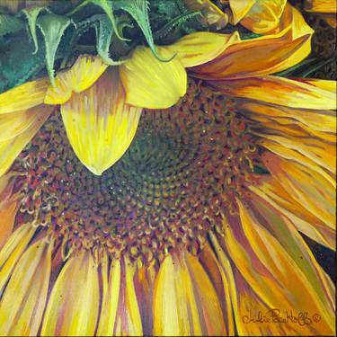 Original Floral Paintings by Julie Pace Hoff