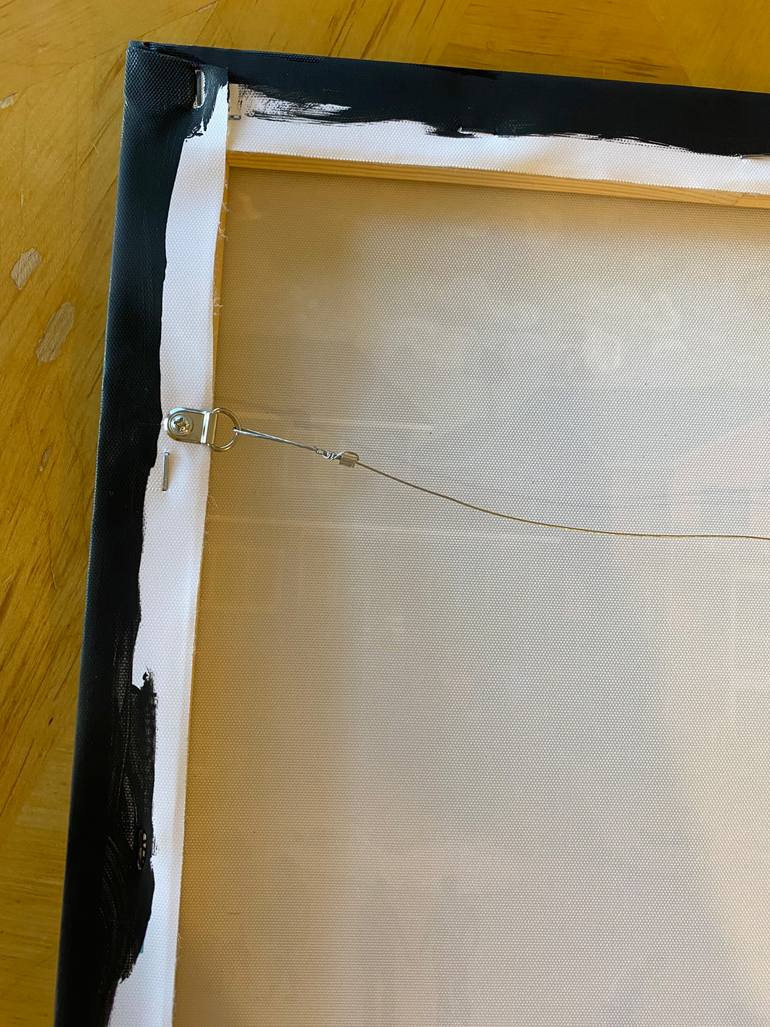 Original Folk Beach Painting by Julie Pace Hoff