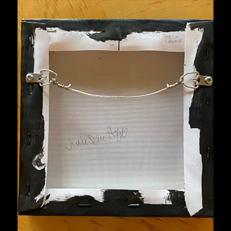 Original Folk Landscape Painting by Julie Pace Hoff