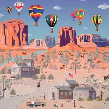 Hot Air Balloons In The Southwest thumb