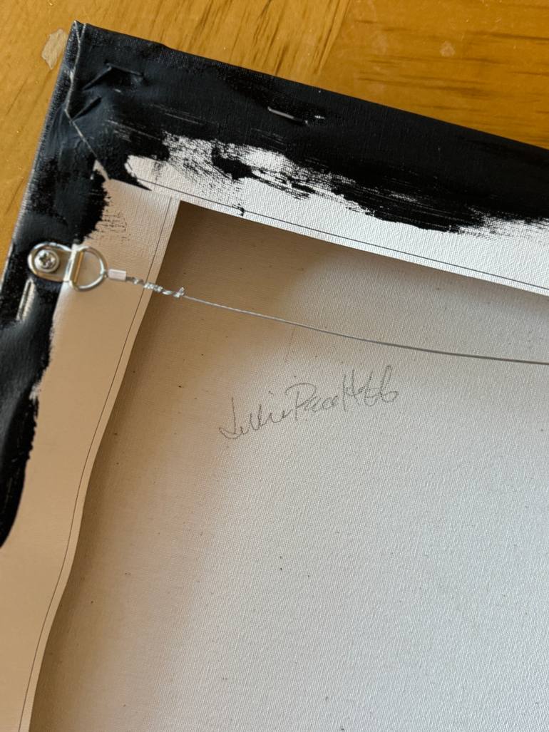 Original Folk Landscape Painting by Julie Pace Hoff