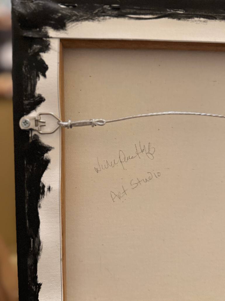 Original Folk Animal Painting by Julie Pace Hoff