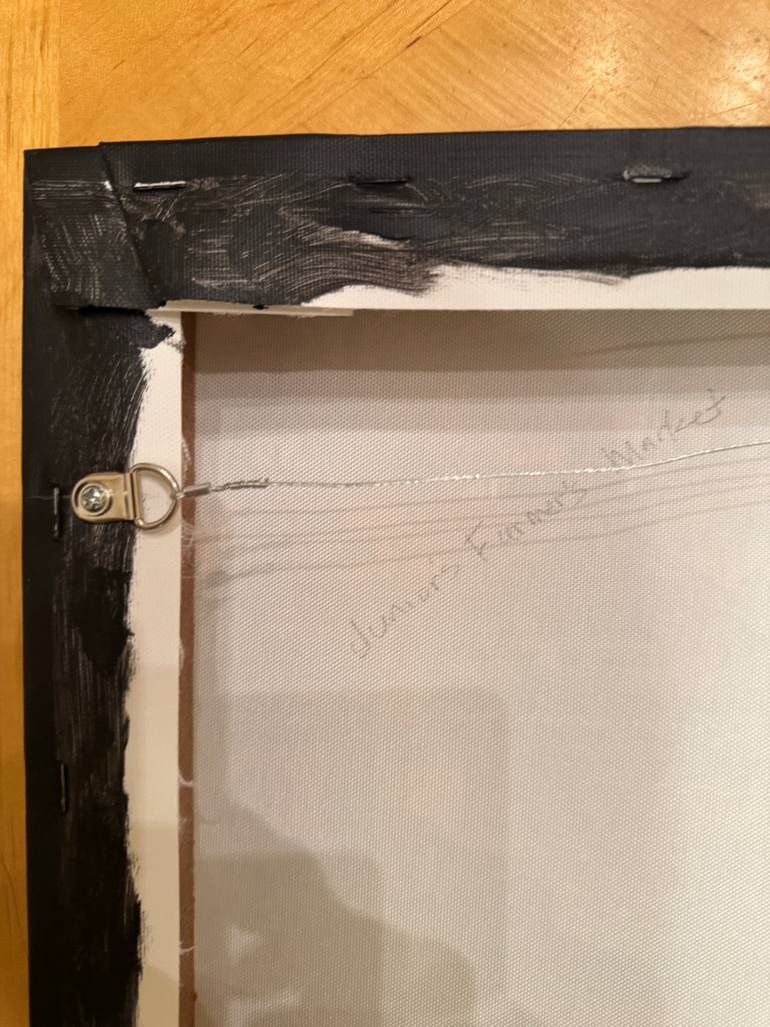 Original Folk Landscape Painting by Julie Pace Hoff