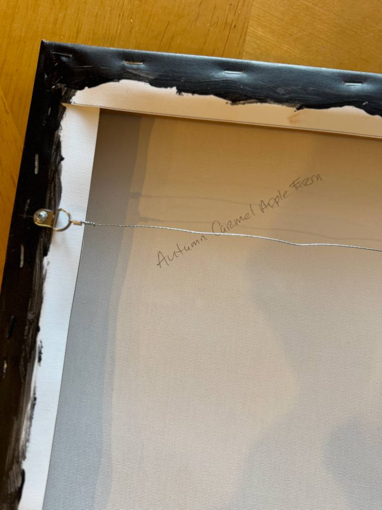 Original Folk Landscape Painting by Julie Pace Hoff