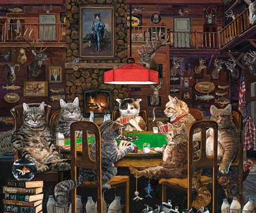 Cats Playing Poker thumb