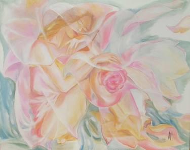 Soft Feeling Large Canvas Oil thumb