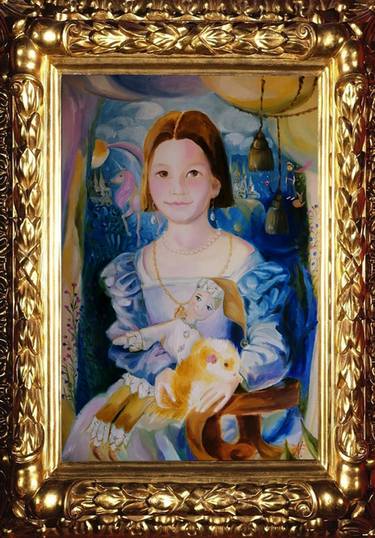 Original Impressionism Portrait Paintings by Natali Filenko