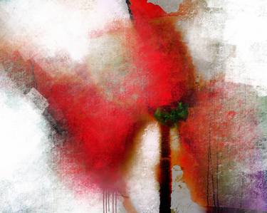 Original Floral Mixed Media by Ira Tsantekidou