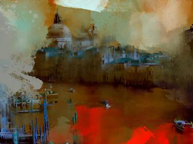 Original Cities Mixed Media by Ira Tsantekidou