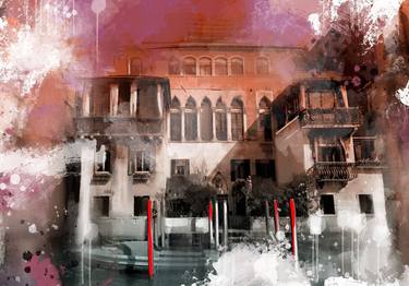 Original Architecture Mixed Media by Ira Tsantekidou