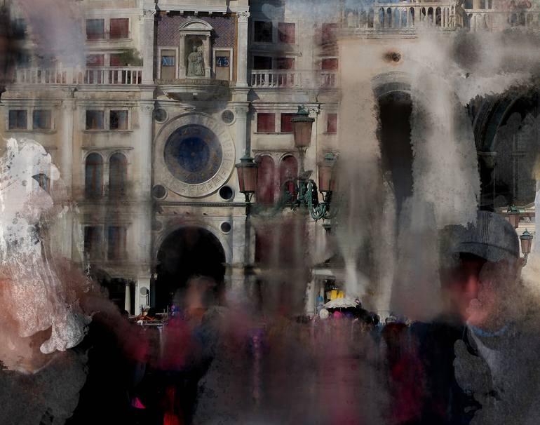 Original Art Deco Architecture Mixed Media by Ira Tsantekidou