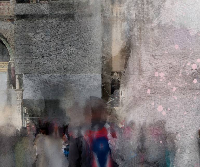 Original Art Deco Architecture Mixed Media by Ira Tsantekidou