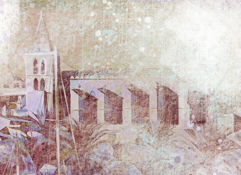Original Art Deco Cities Mixed Media by Ira Tsantekidou