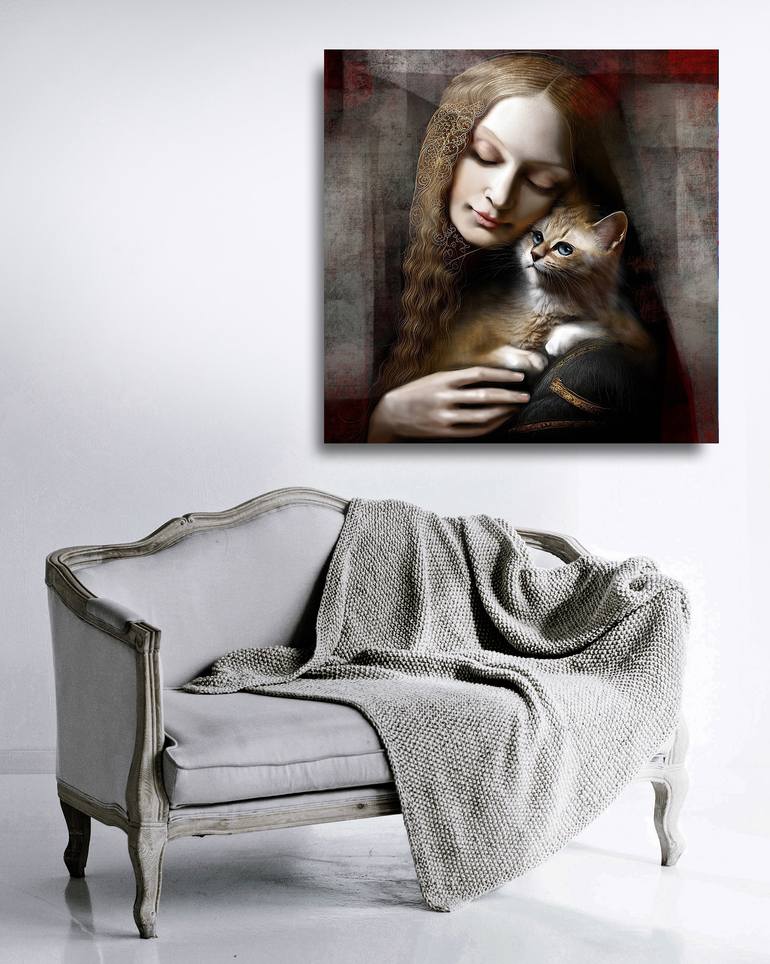 Original Pop Art People Mixed Media by Ira Tsantekidou