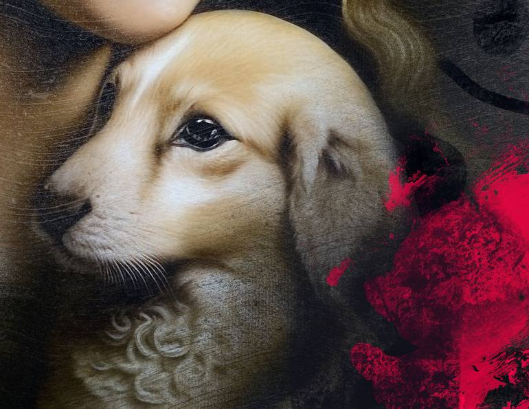 Original Pop Art People Mixed Media by Ira Tsantekidou