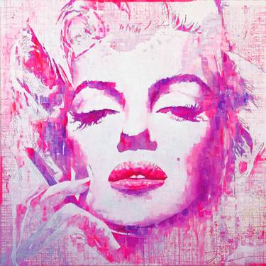 Original Pop Culture/Celebrity Mixed Media by Ira Tsantekidou