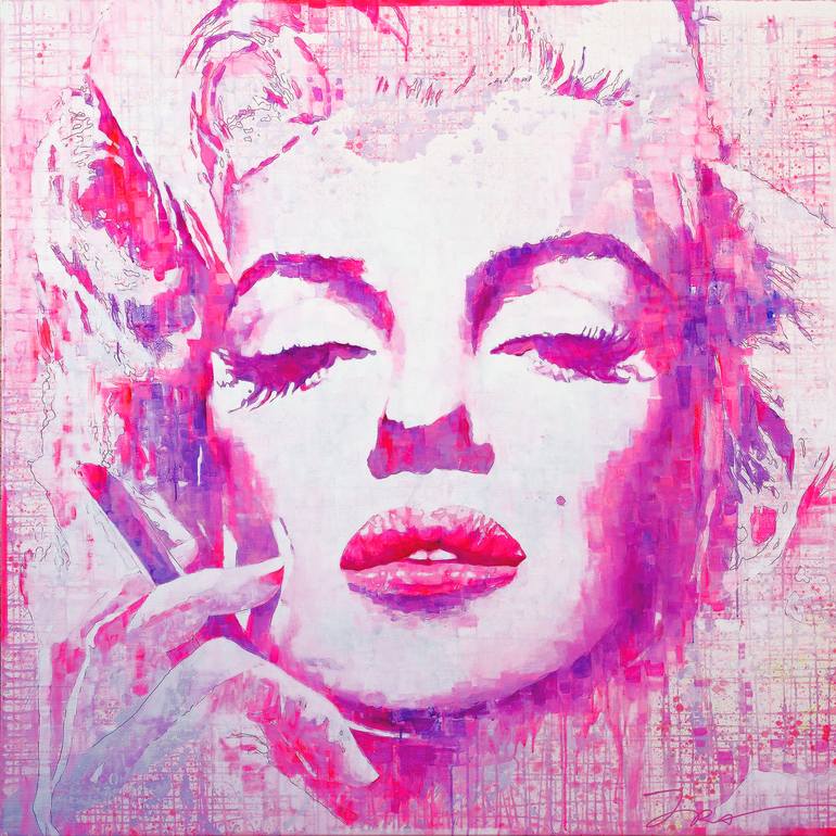 Marilyn in Rose - Limited Edition 1 of 10 New Media by Ira Tsantekidou ...